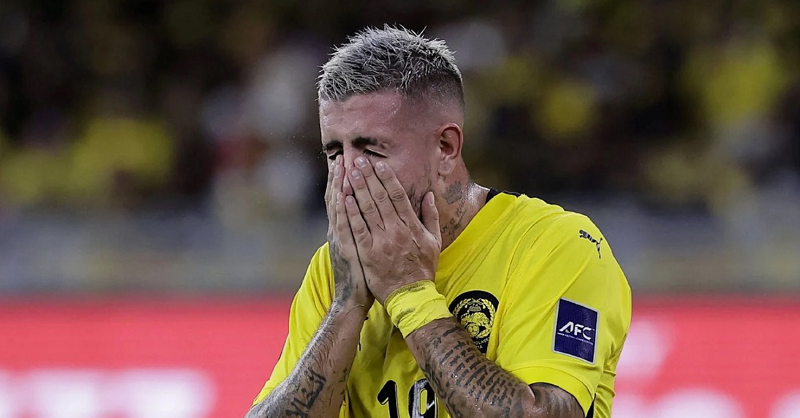Bị FIFA cấm thi đấu, sao nhập tịch Malaysia được CLB cho nghỉ không lương để kháng cáo